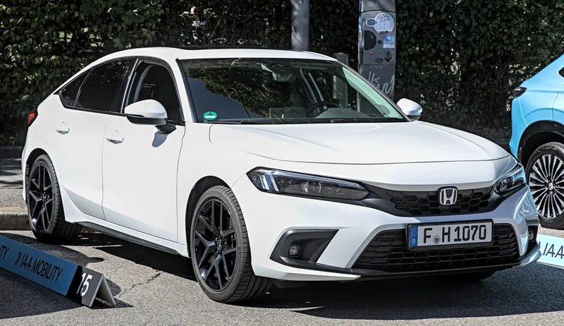 Honda Civic e:HEV (XI), front view