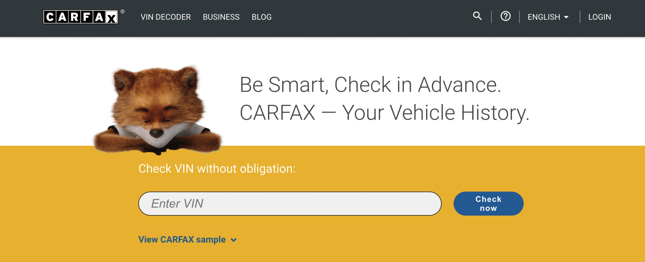 carfax vin decoder